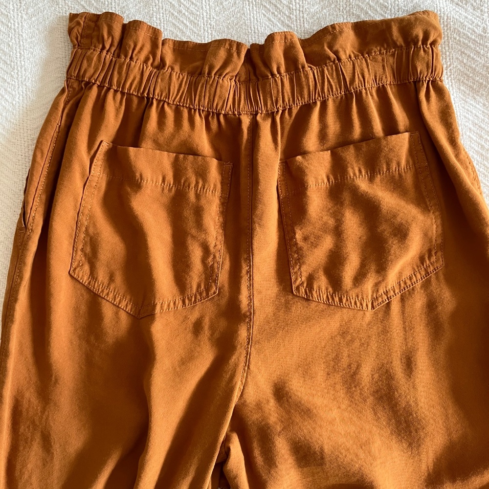 Madewell- Dunaway Paperbag Trouser Pants S - Picture 4 of 7